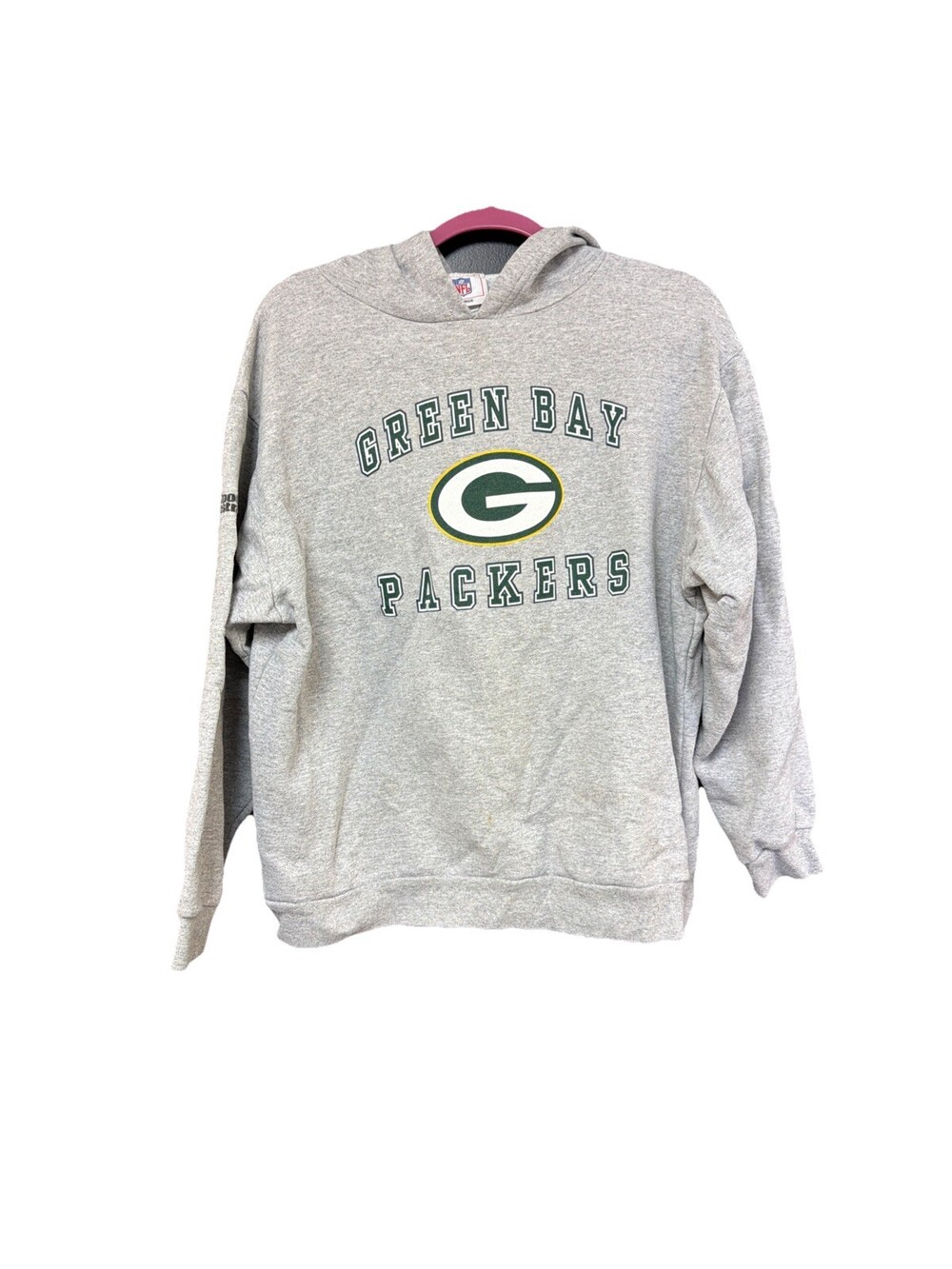 Sports Illustrated Green Bay Packers NFL Gray Pullover Hoodie Sweatshirt XL
